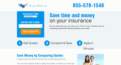 Desktop Screenshot of insure-help.com